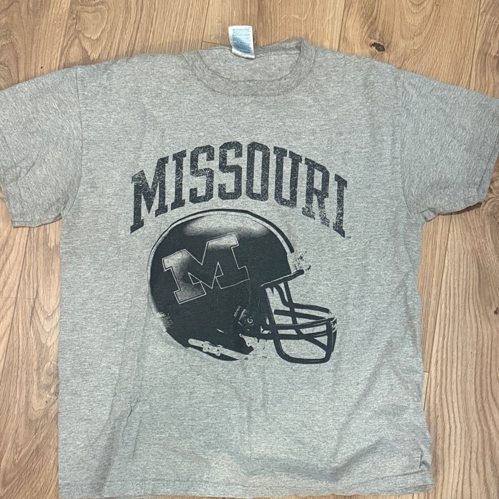 Delta Gray Magnum Weight T-Shirt